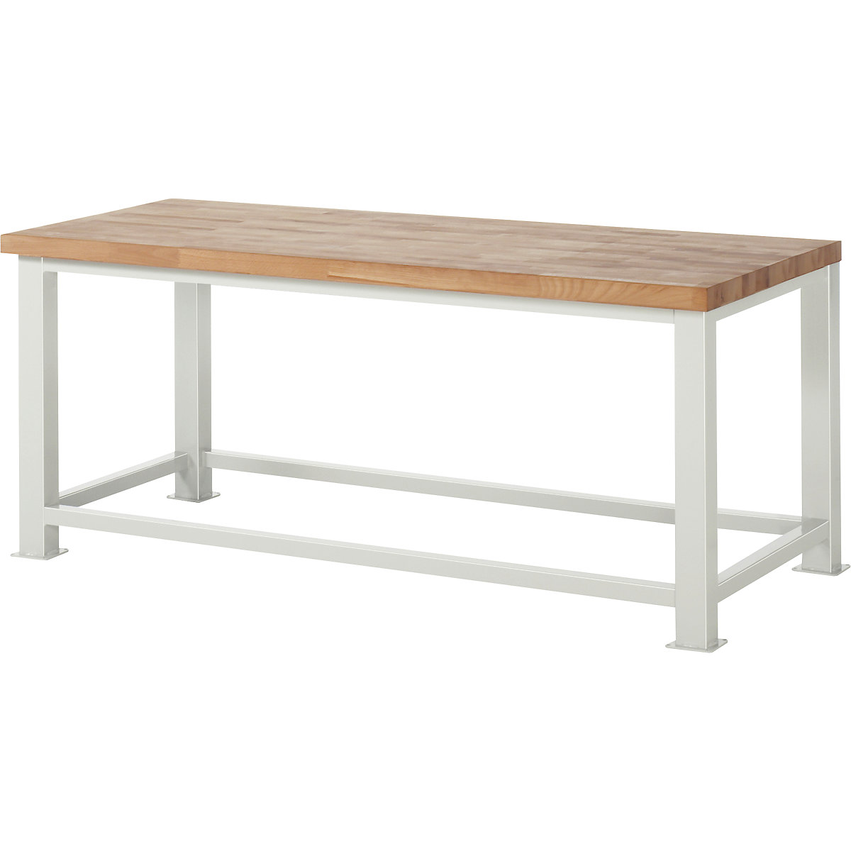 Delovna miza za velike obremenitve – RAU, debelina plošče 50 mm, ŠxG 2000 x 900 mm-5
