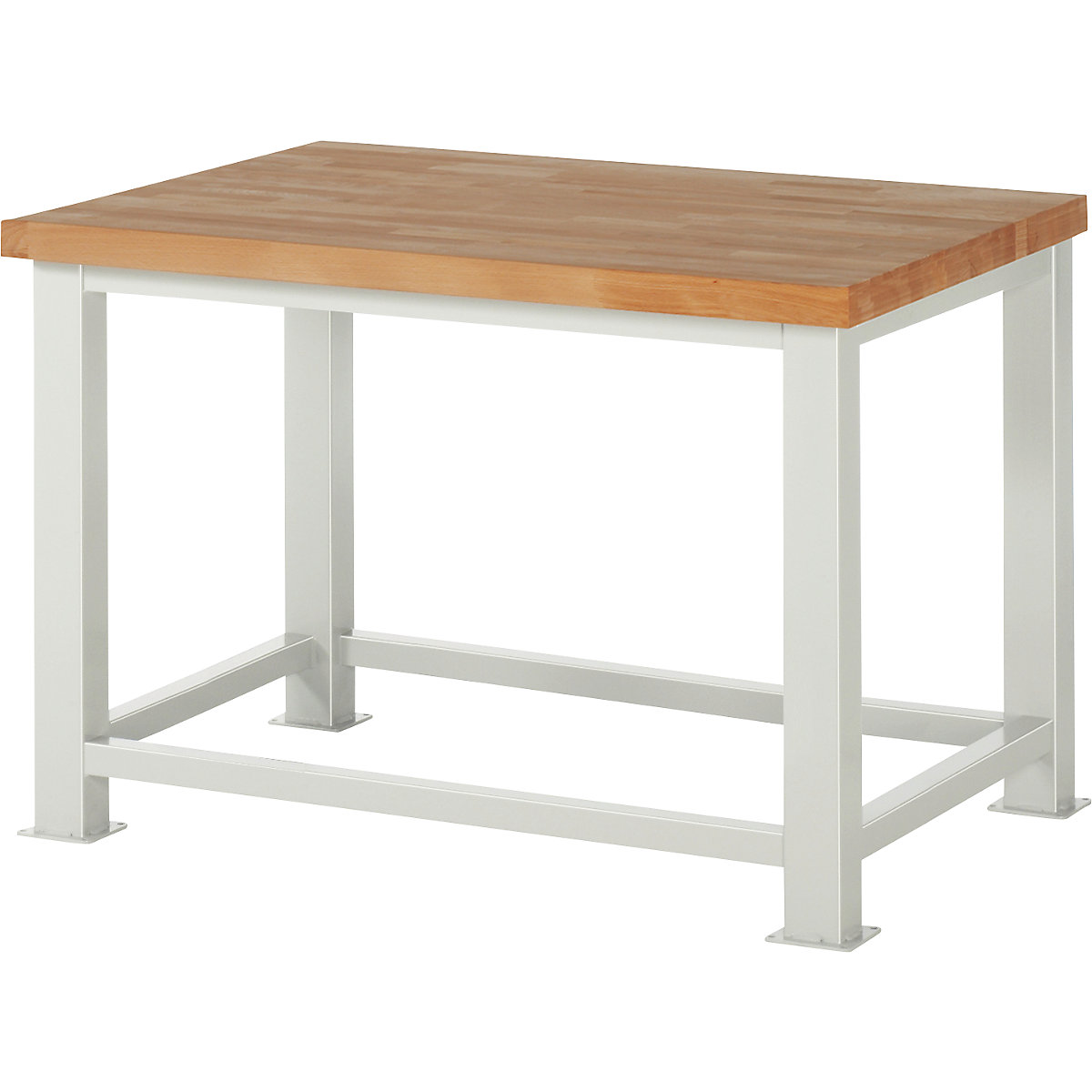 Delovna miza za velike obremenitve – RAU, debelina plošče 50 mm, ŠxG 1250 x 900 mm-6