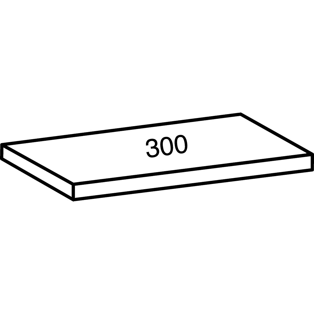 Poliță pentru raft cu inserare industrial (Imagine produs 2)-1