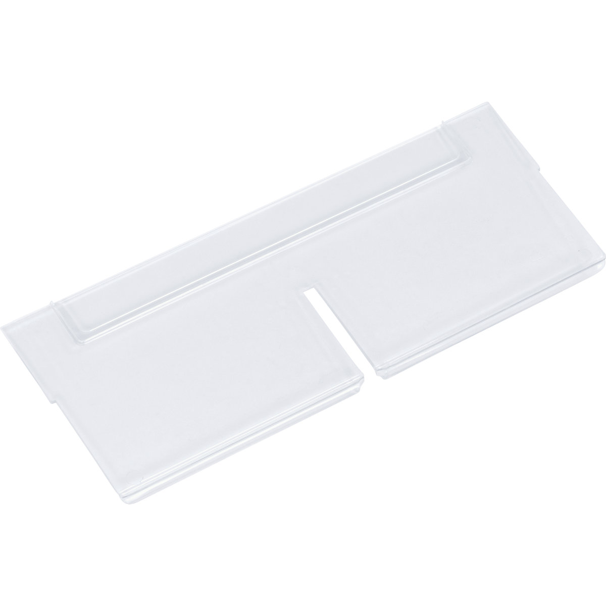 Separator transversal, transparent