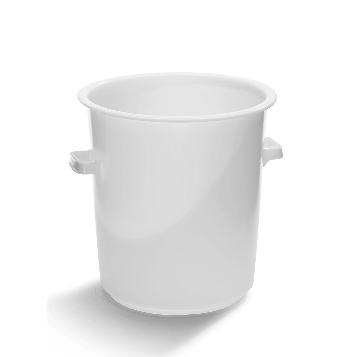 Pubelă rotundă din HDPE, adecvată pentru contactul cu alimente