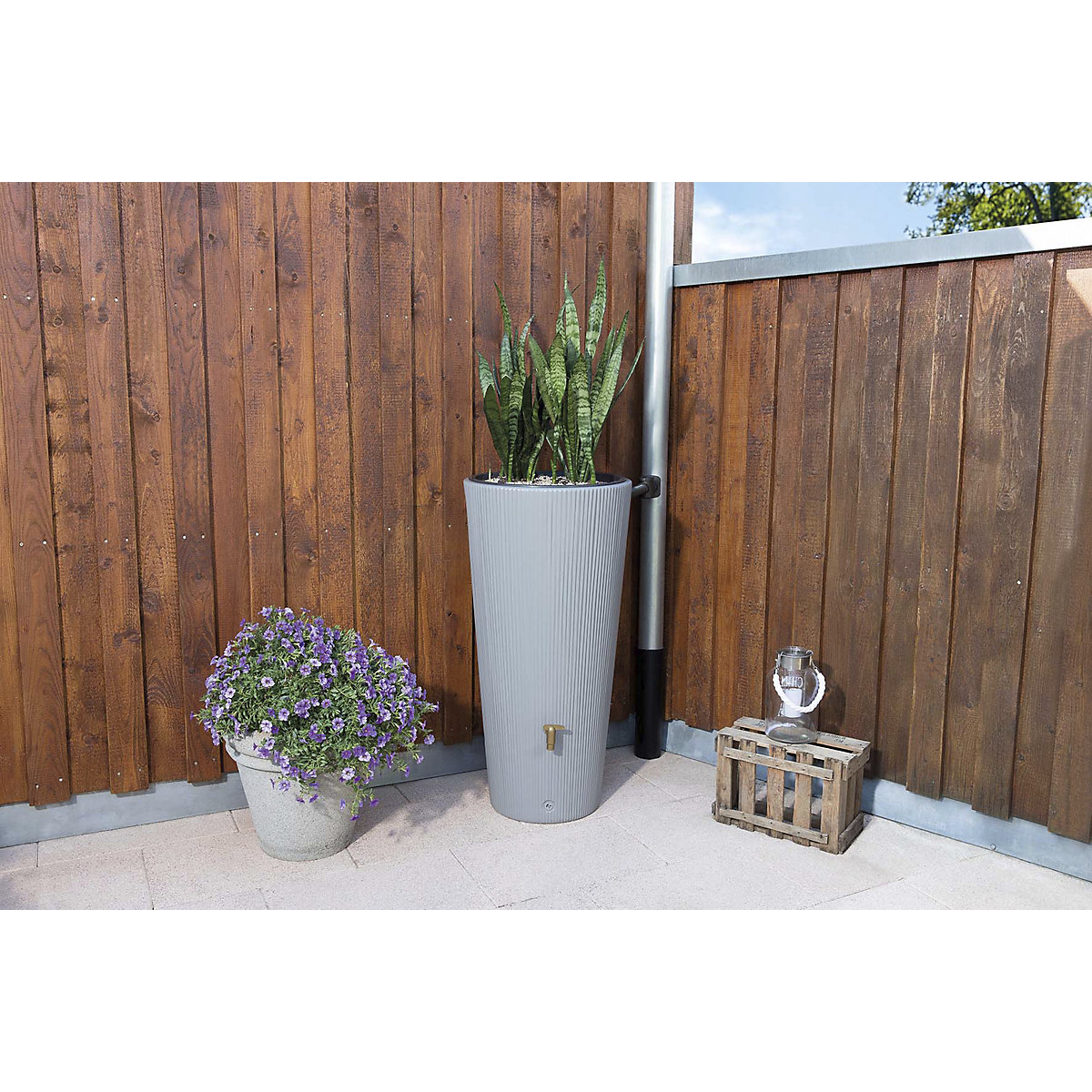 Colector de apă pluvială VASO Decor (Imagine produs 2)-1