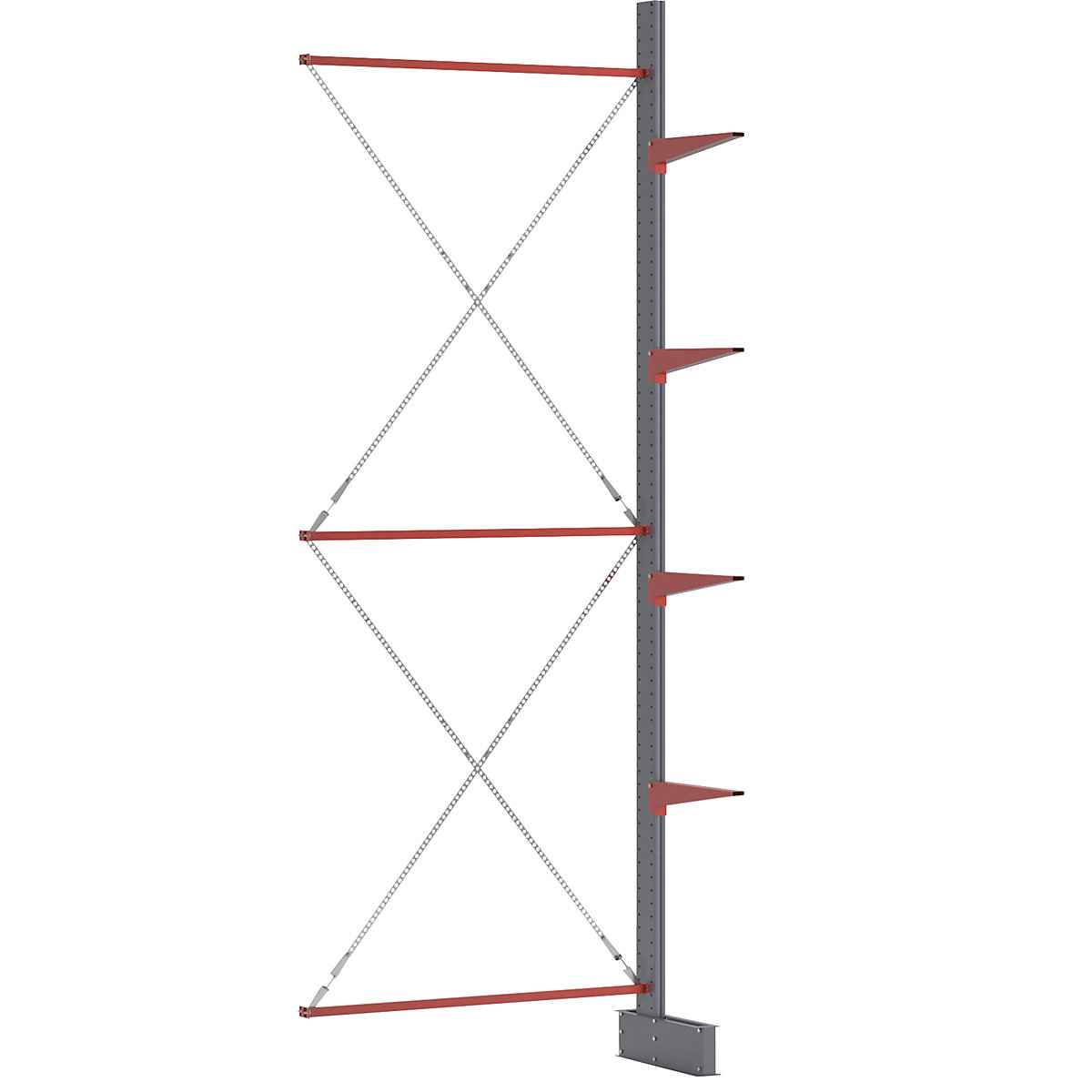 Raft cu console Attillo, construcție grea