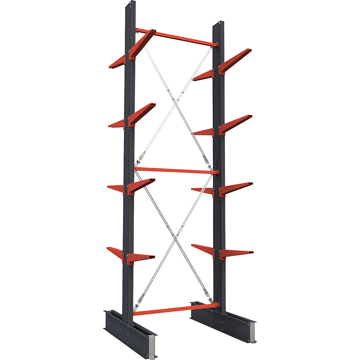 Raft cu console Attillo, construcție grea