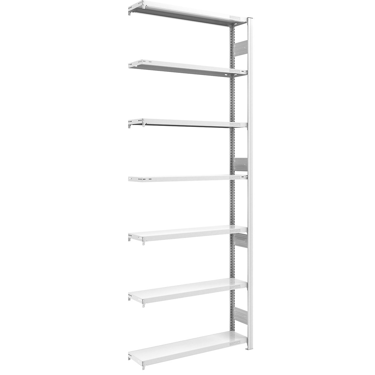 Raft cu inserare pentru sarcini grele – eurokraft pro, cu două laturi, î. x lăț. x ad. 3000 x 1000 x 300 mm, gri, raft adițional-58