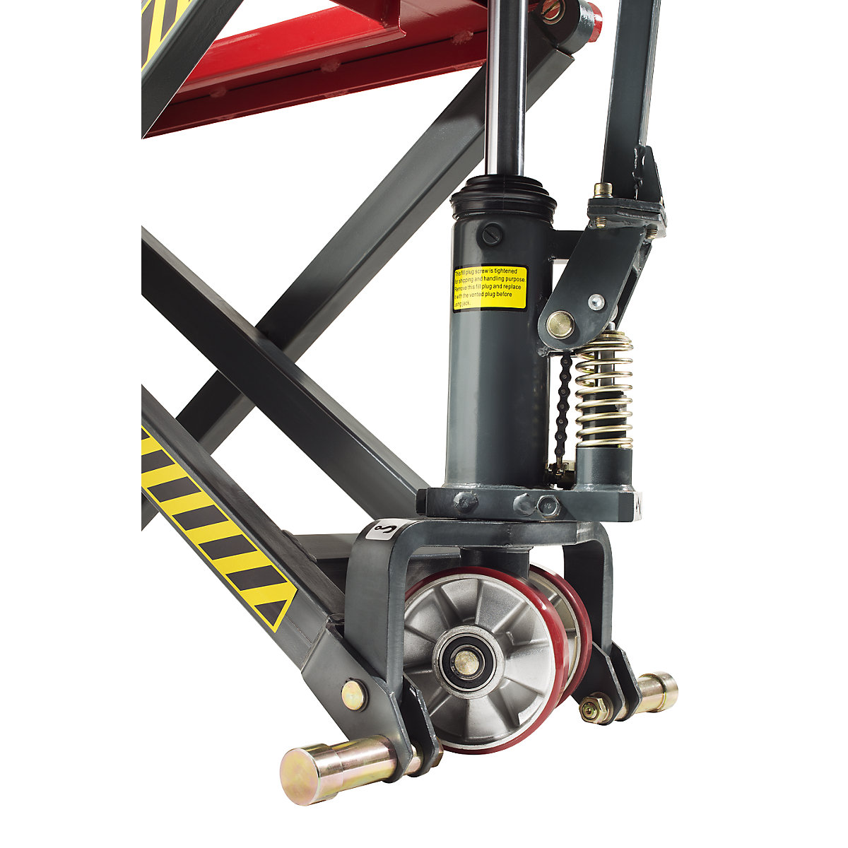 Carrello elevatore a pantografo, idraulica manuale – eurokraft basic (Foto prodotto 4)-3