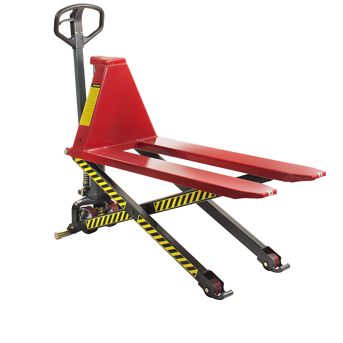 Carrello elevatore a pantografo, idraulica manuale – eurokraft basic (Foto prodotto 8)-7