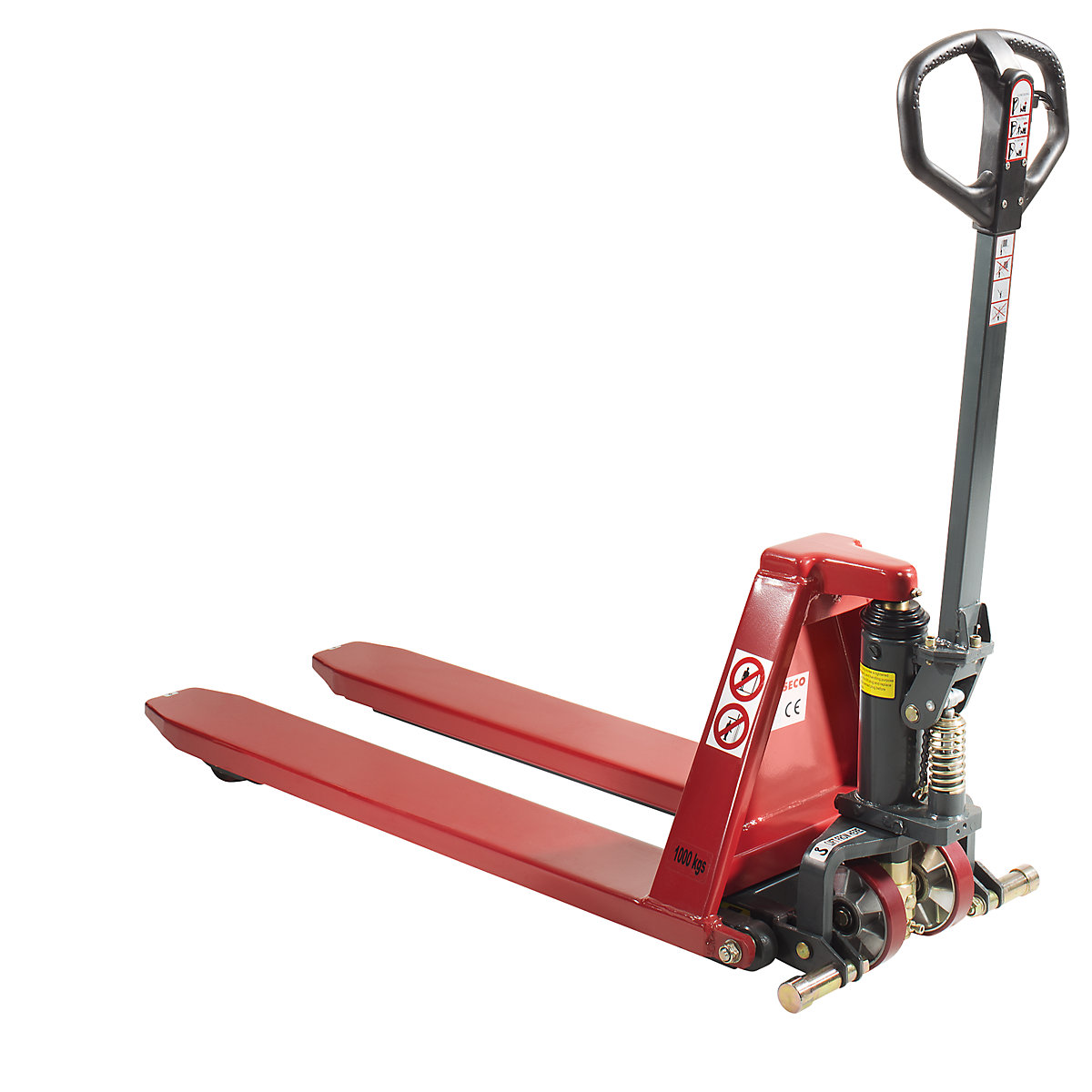 Carrello elevatore a pantografo, idraulica manuale – eurokraft basic (Foto prodotto 10)-9