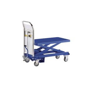 Carrello di sollevamento con piattaforma