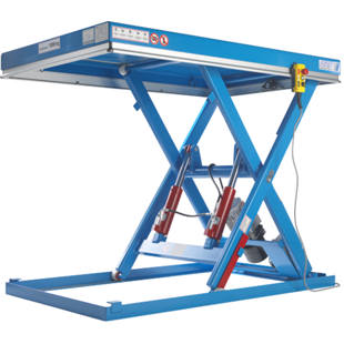 Piano di sollevamento per movimentazione materiale