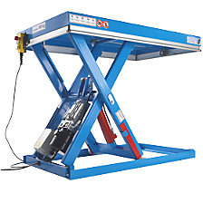 range di sollevamento 250 – 1050 mm, lungh. x largh. piattaforma 1350 x 800 mm