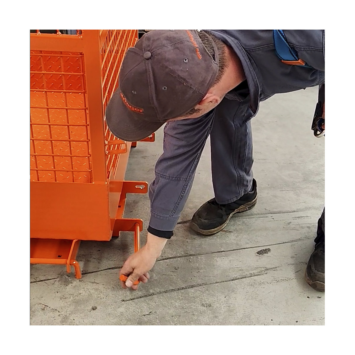 Cestello da lavoro, per carrello elevatore – Eichinger (Foto prodotto 2)-1