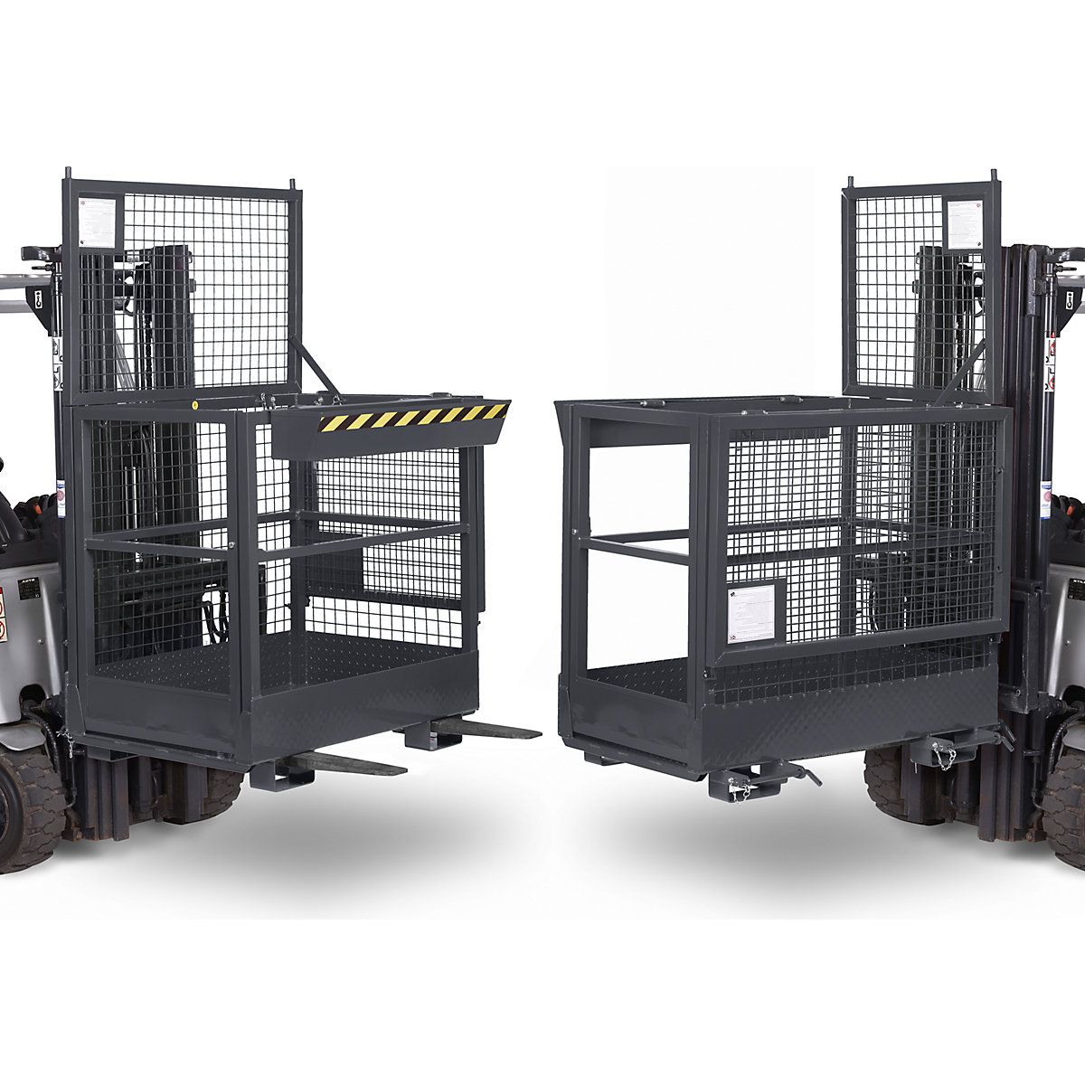 Piattaforma di lavoro Duo per carrelli elevatori (Foto prodotto 3)-2