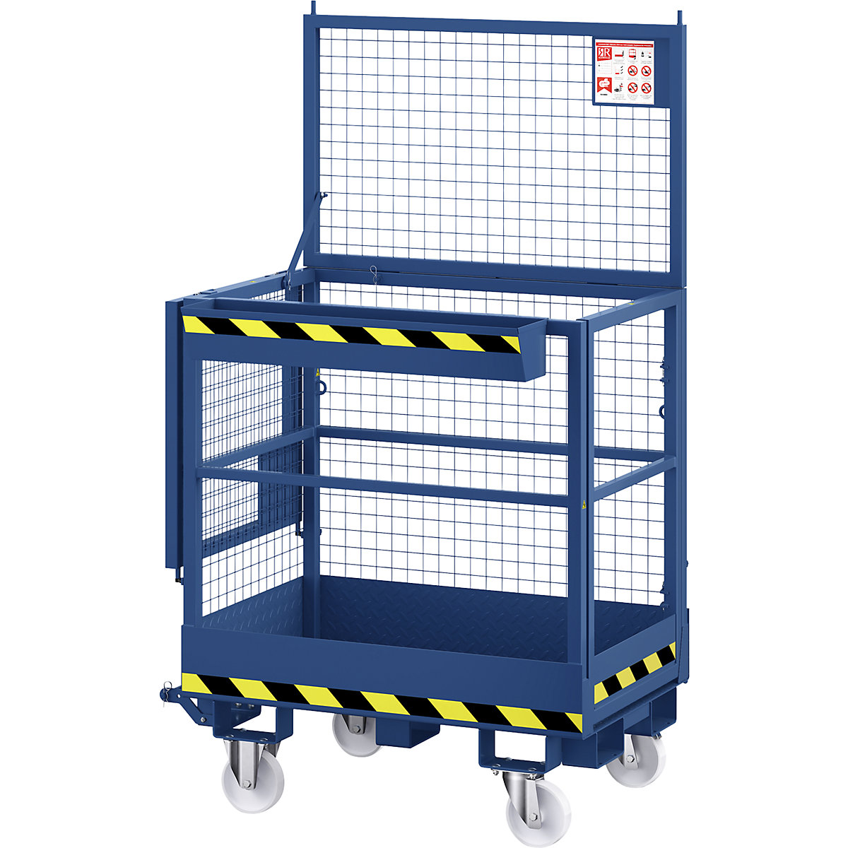 Piattaforma di lavoro Duo per carrelli elevatori