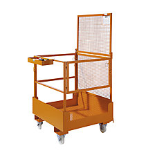 con 2 rotelle pivottanti e 2 a supporto fisso