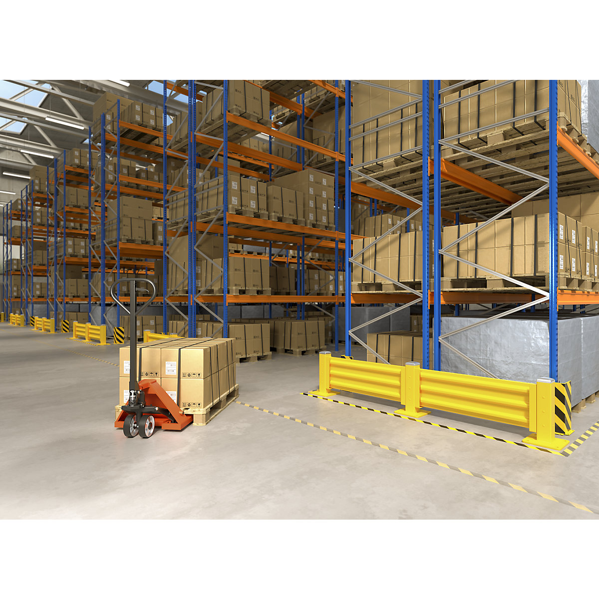 Carrello elevatore manuale – eurokraft basic (Foto prodotto 15)-14