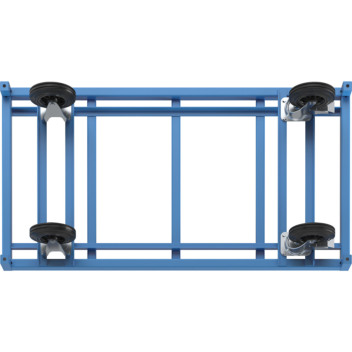 Carrello a pianale MODULAR – eurokraft pro (Foto prodotto 5)-4