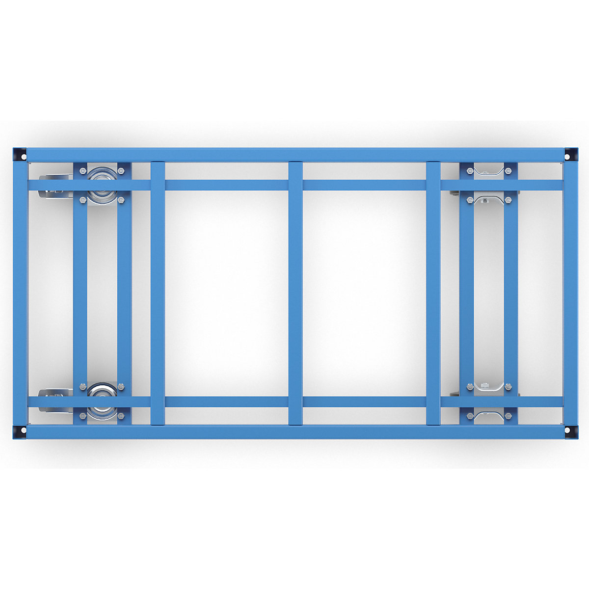 Carrello a pianale MODULAR – eurokraft pro (Foto prodotto 7)-6