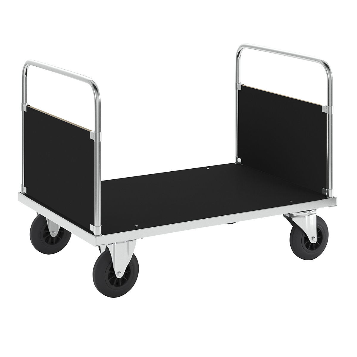 Carrello zincato a pianale – Kongamek