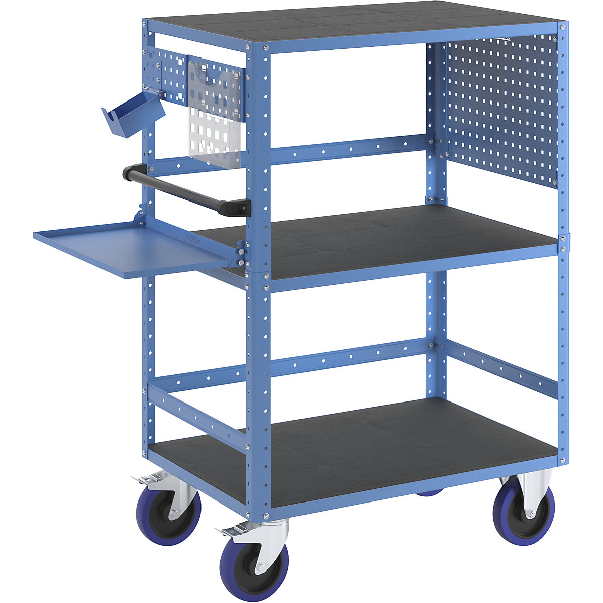 Carrello a ripiani CustomLine, aperto su 4 lati – eurokraft pro (Foto prodotto 13)-12