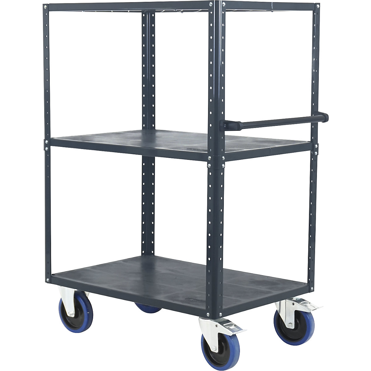 Carrello a ripiani CustomLine, aperto su 4 lati – eurokraft pro (Foto prodotto 17)-16