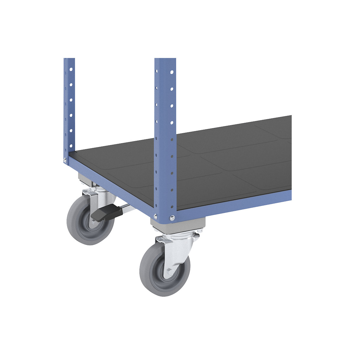 Carrello a ripiani CustomLine, aperto su 4 lati – eurokraft pro (Foto prodotto 2)-1
