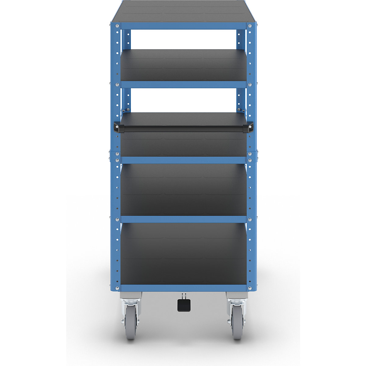Carrello a ripiani CustomLine, aperto su 4 lati – eurokraft pro (Foto prodotto 4)-3