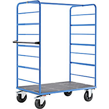 ruote in gomma piena con fermo doppio