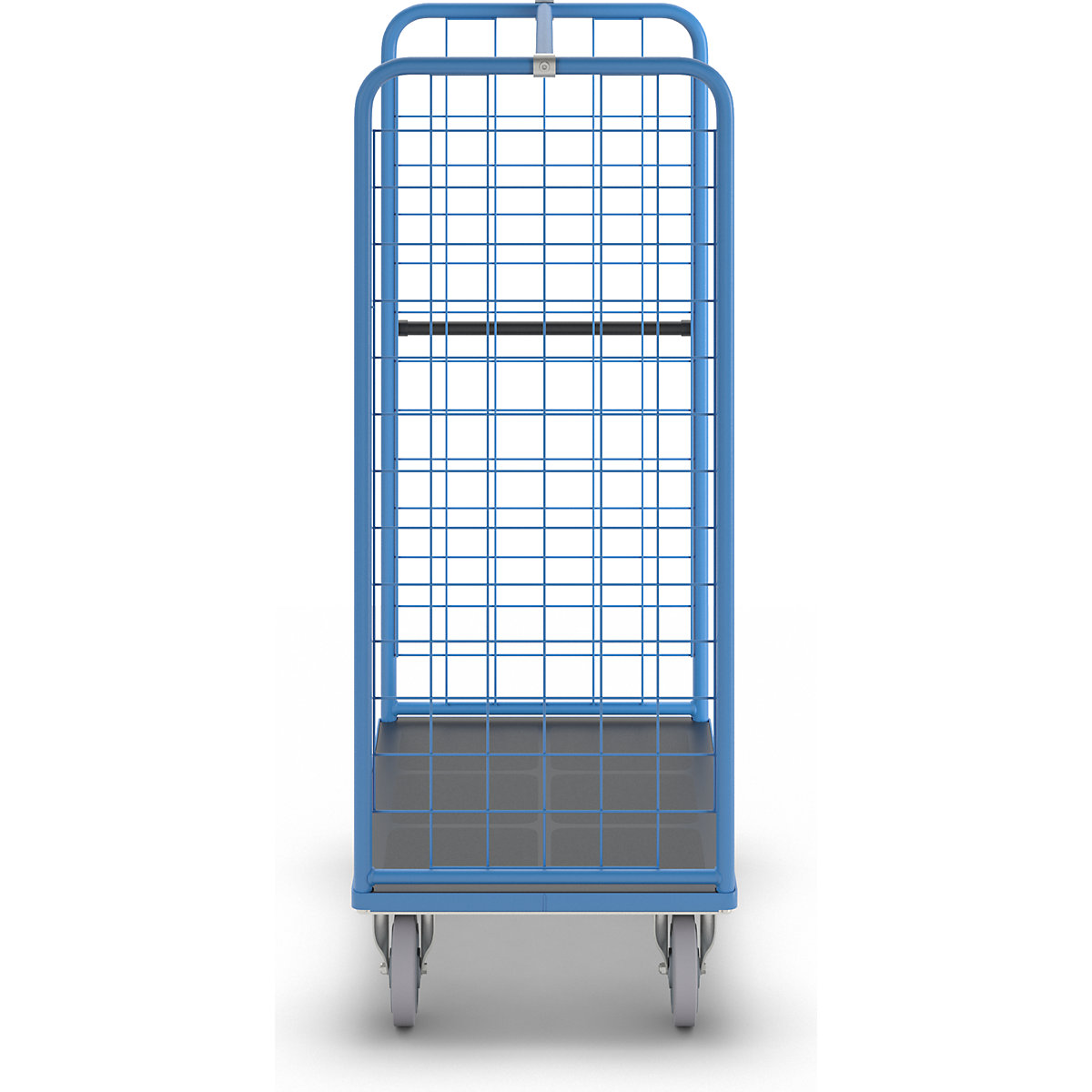 Carrello a ripiani con sponde grigliate – eurokraft pro (Foto prodotto 2)-1