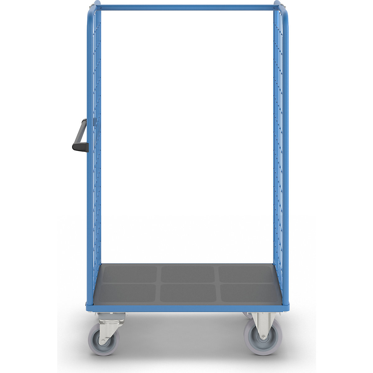 Carrello a ripiani con sponde grigliate – eurokraft pro (Foto prodotto 3)-2