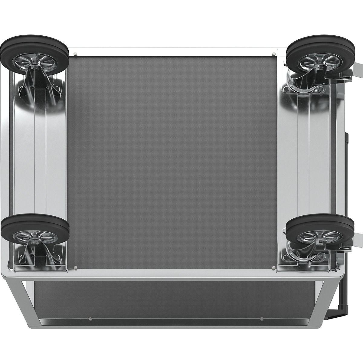 Carrello di montaggio, portata 1000 kg – eurokraft pro (Foto prodotto 3)-2
