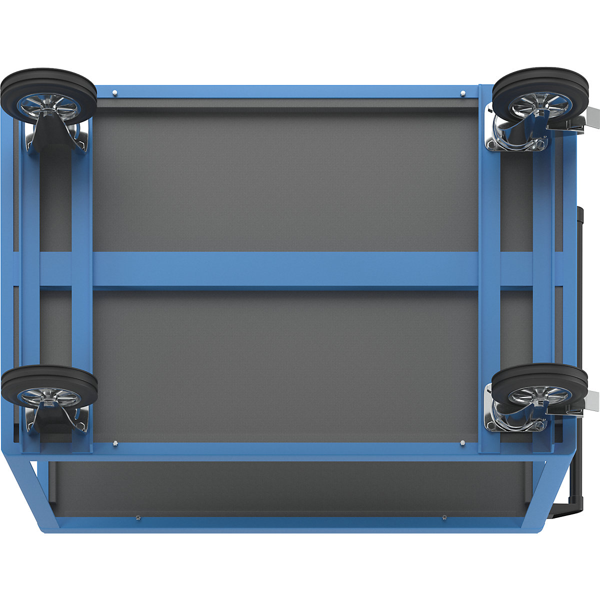 Carrello di montaggio, portata 1000 kg – eurokraft pro (Foto prodotto 6)-5