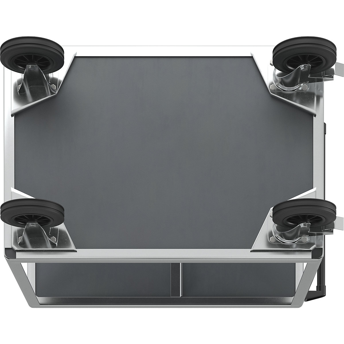 Carrello di montaggio, portata 500 kg – eurokraft pro (Foto prodotto 5)-4