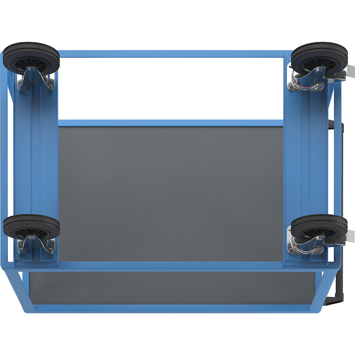 Carrello di montaggio, portata 500 kg – eurokraft pro (Foto prodotto 6)-5