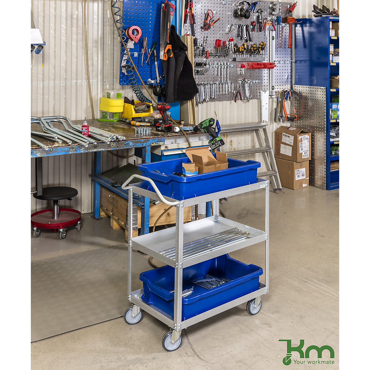 Carrello professionale per reparti di montaggio – Kongamek (Foto prodotto 9)-8