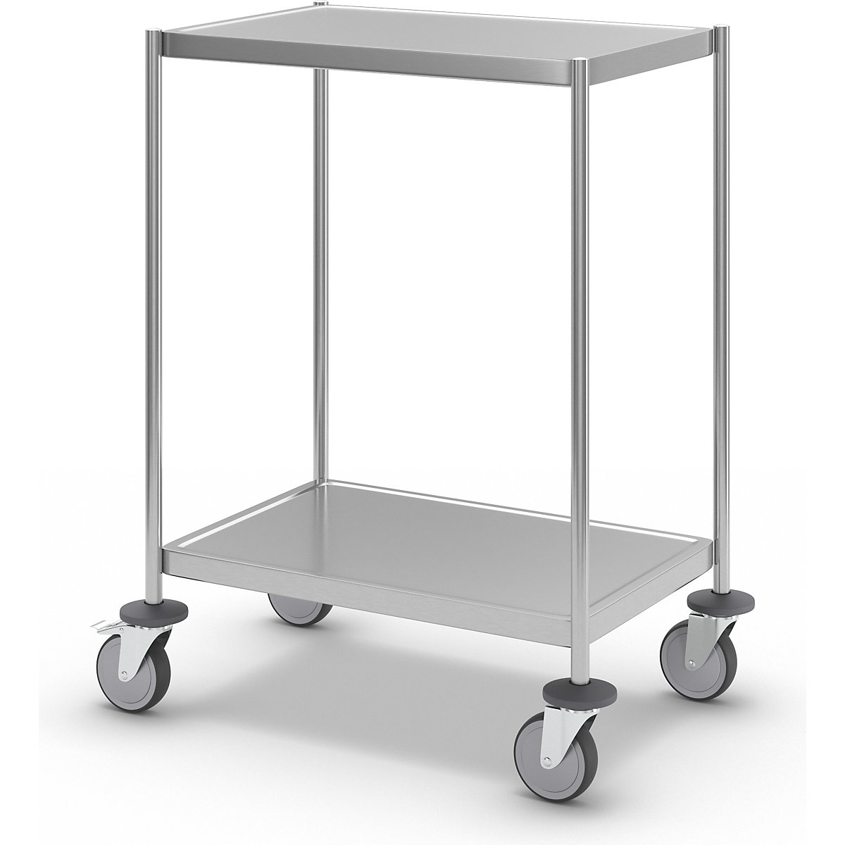 Carrello a ripiani in acciaio inox, saldato – Kongamek (Foto prodotto 5)-4