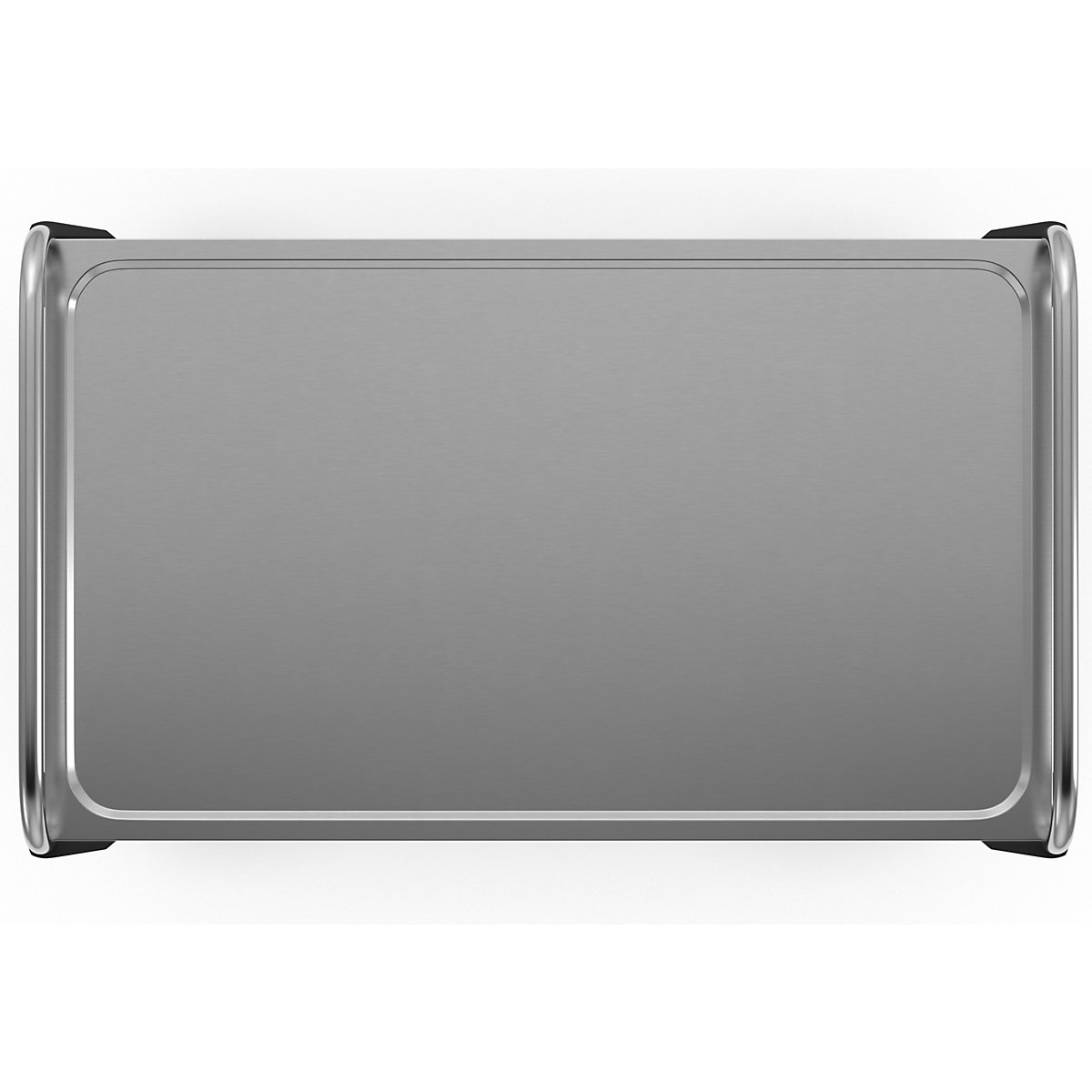 Carrello di servizio in acciaio inox, montato (Foto prodotto 6)-5