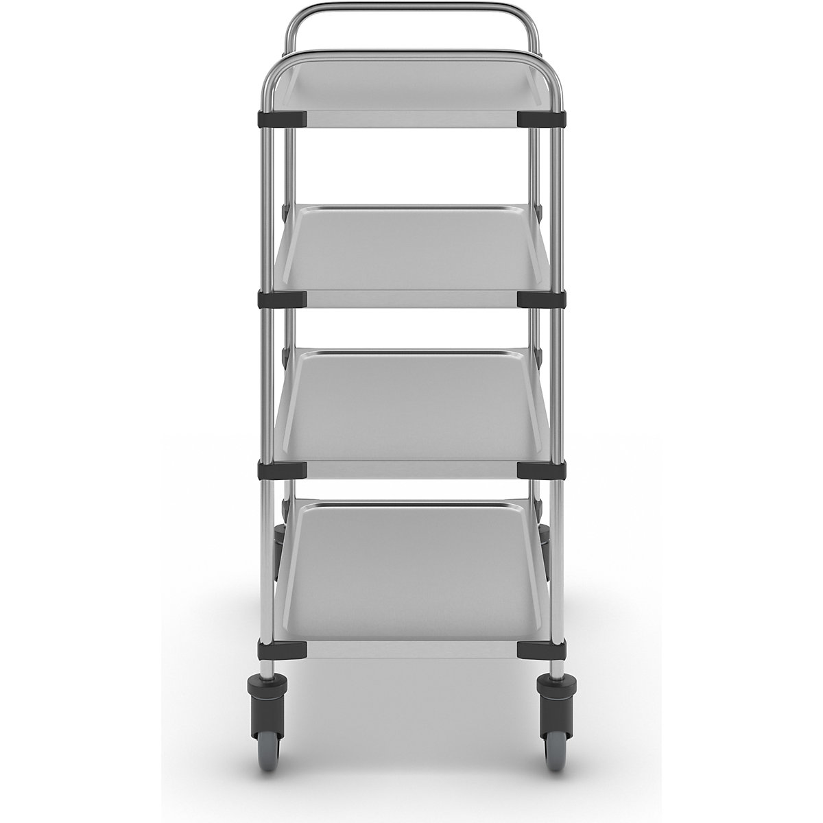 Carrello di servizio in acciaio inox (Foto prodotto 3)-2