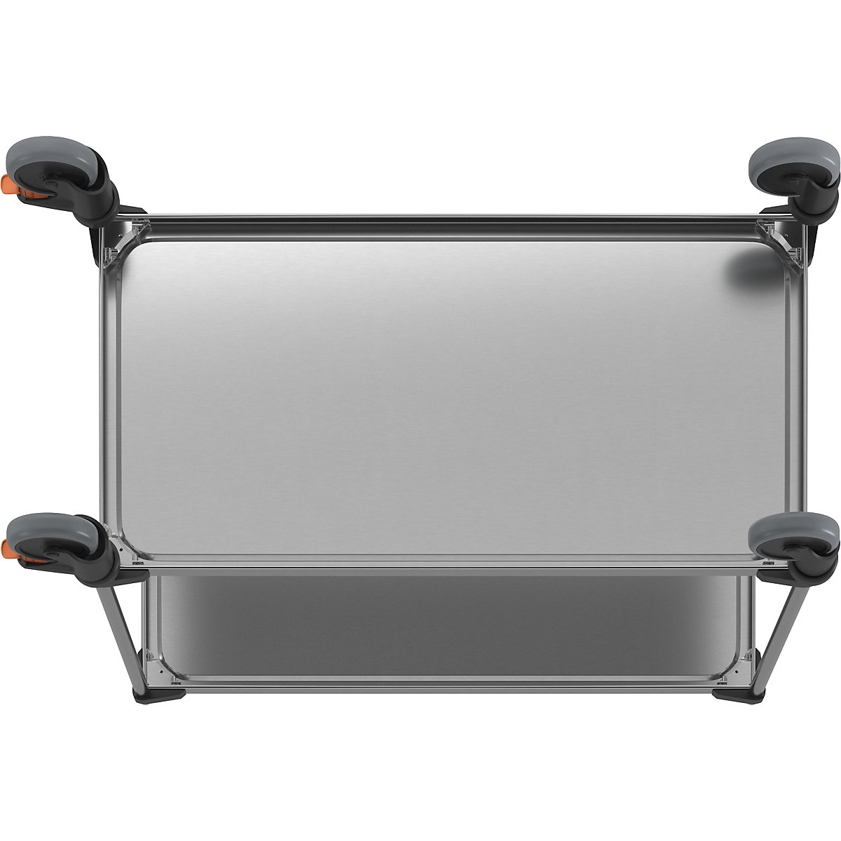 Carrello di servizio in acciaio inox (Foto prodotto 5)-4