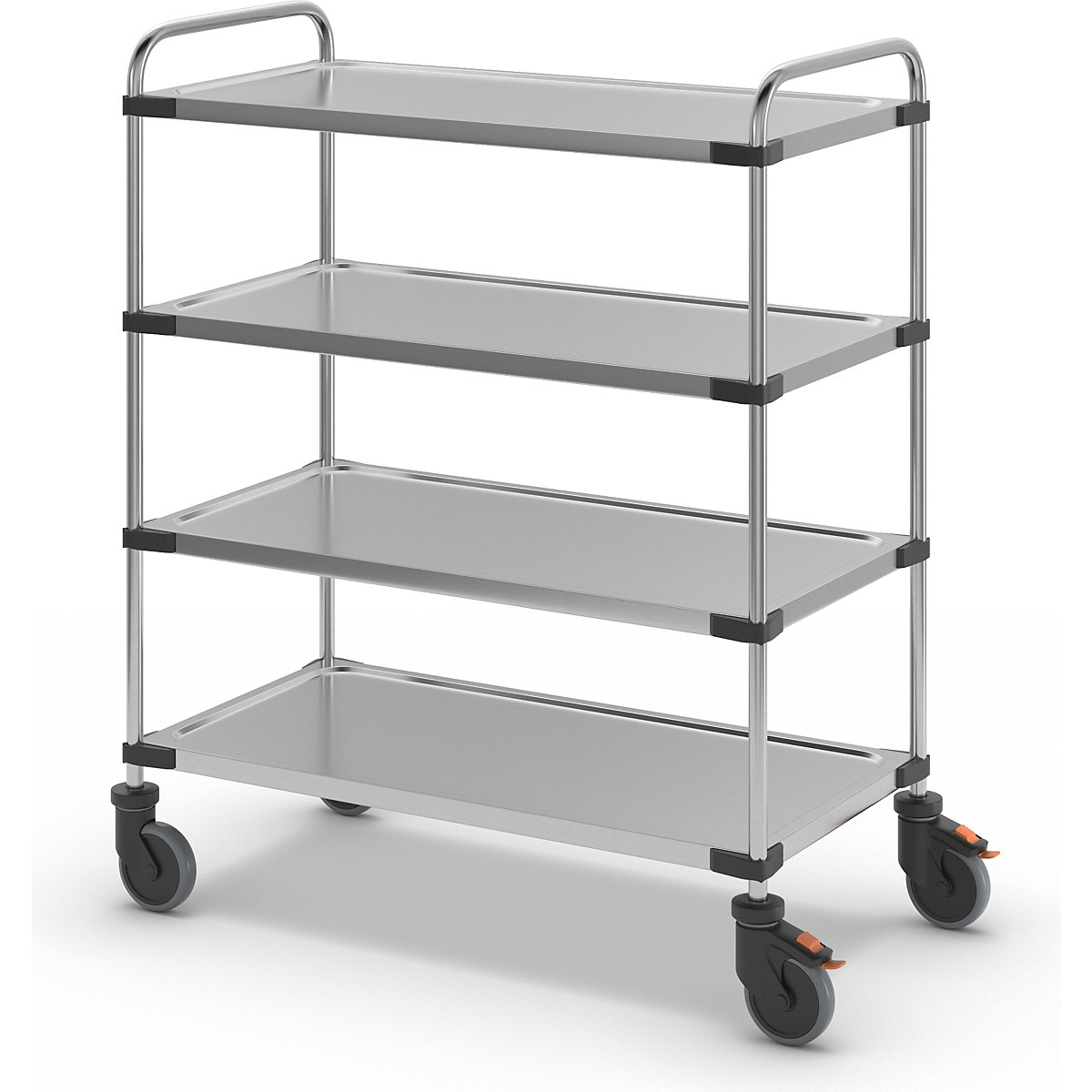Carrello di servizio in acciaio inox (Foto prodotto 5)-4