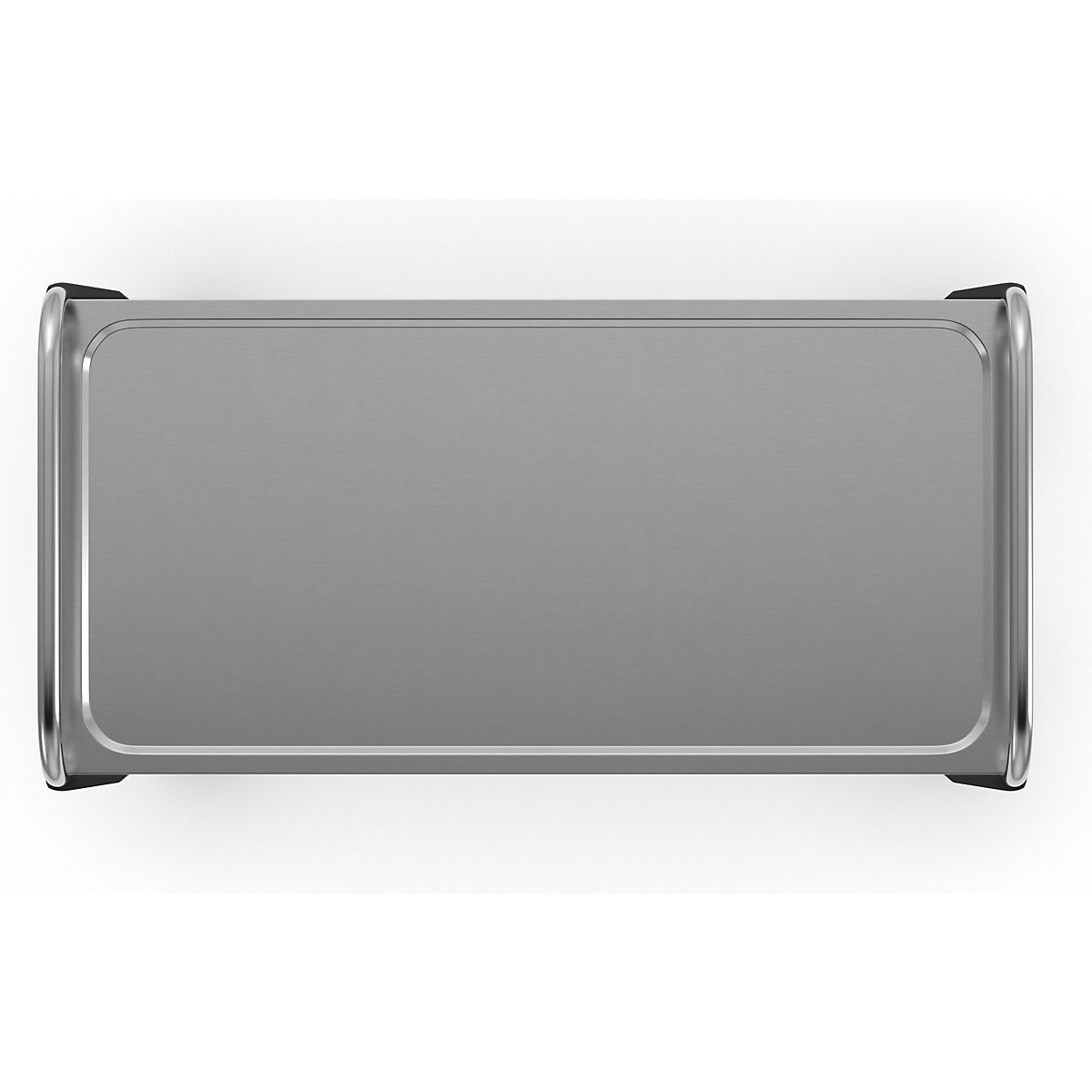 Carrello di servizio in acciaio inox (Foto prodotto 2)-1