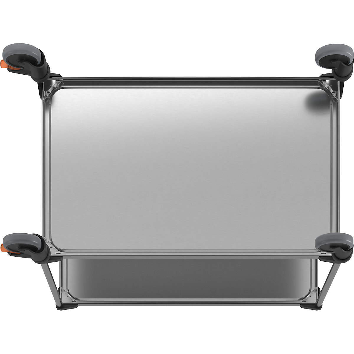 Carrello di servizio in acciaio inox (Foto prodotto 5)-4