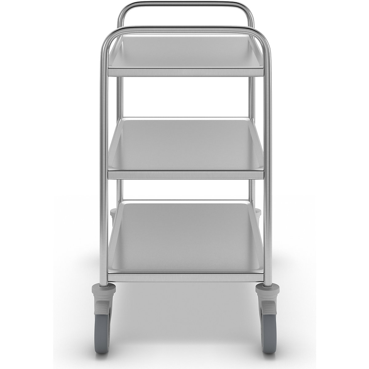 Carrello di servizio in acciaio inox (Foto prodotto 5)-4