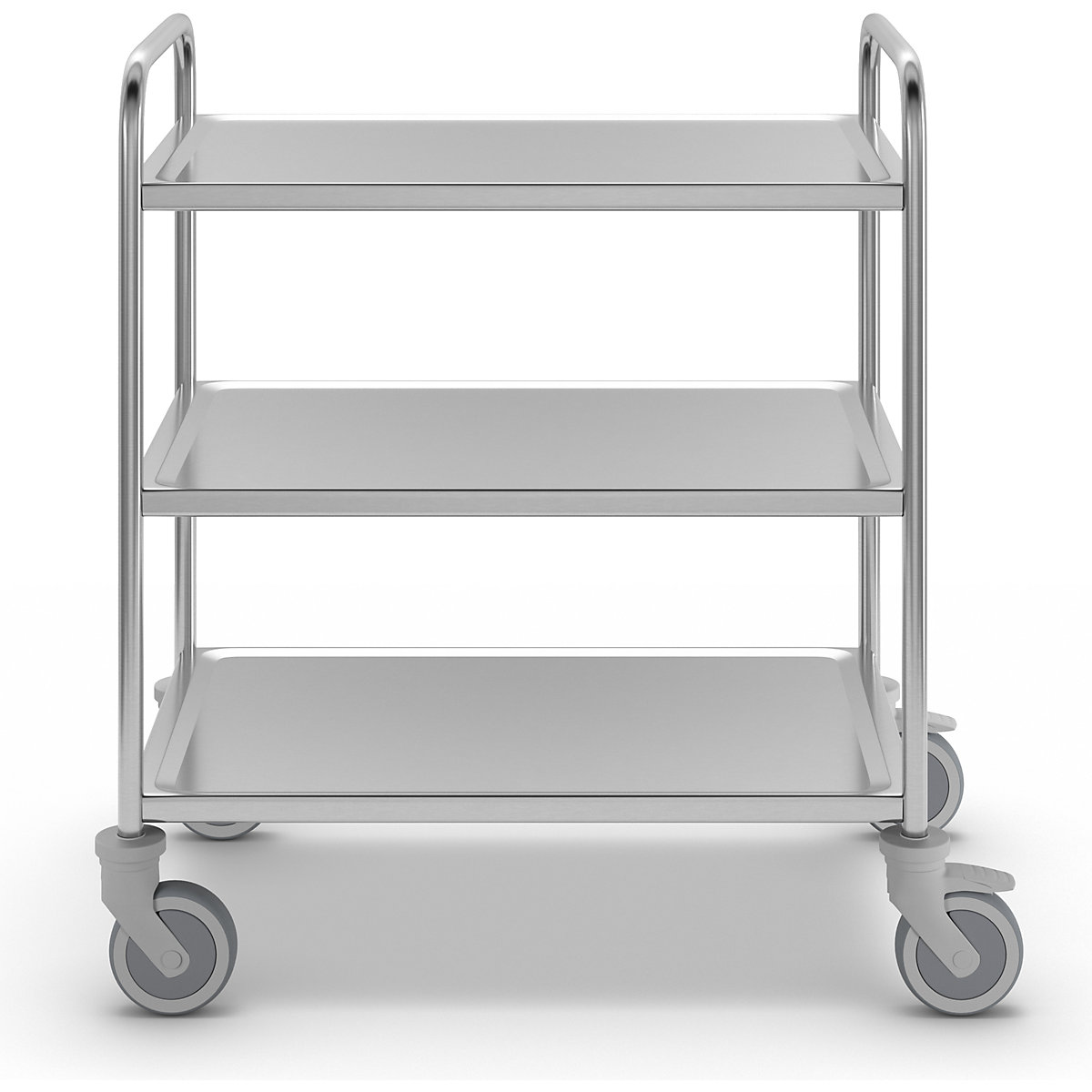 Carrello di servizio in acciaio inox (Foto prodotto 7)-6