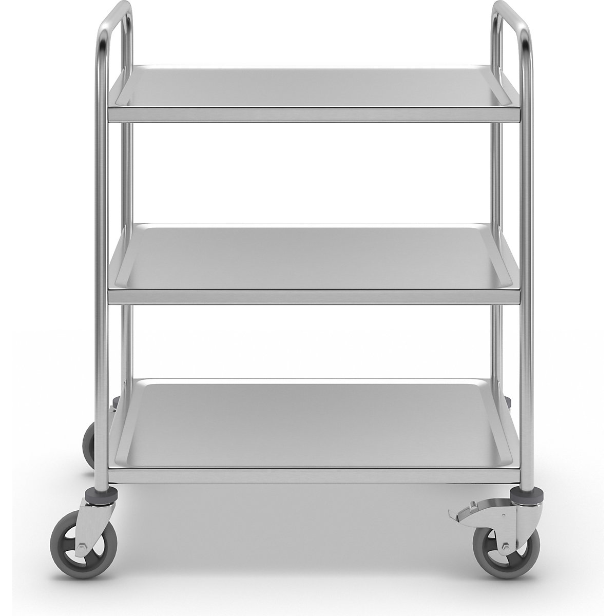 Carrello di servizio in acciaio inox (Foto prodotto 7)-6