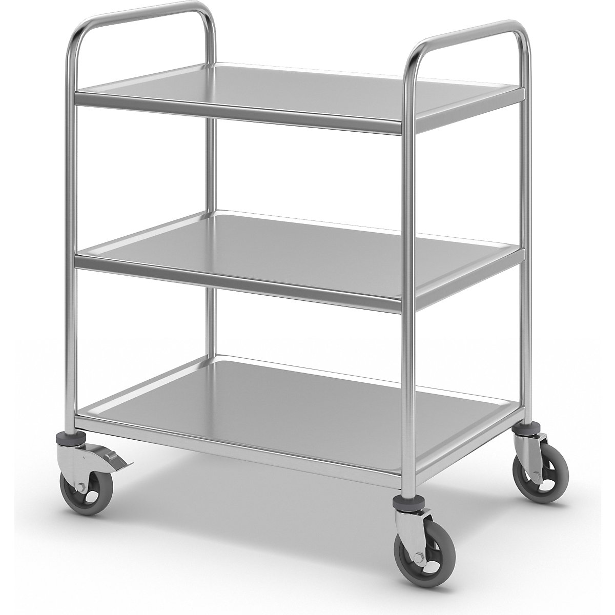 Carrello di servizio in acciaio inox (Foto prodotto 4)-3