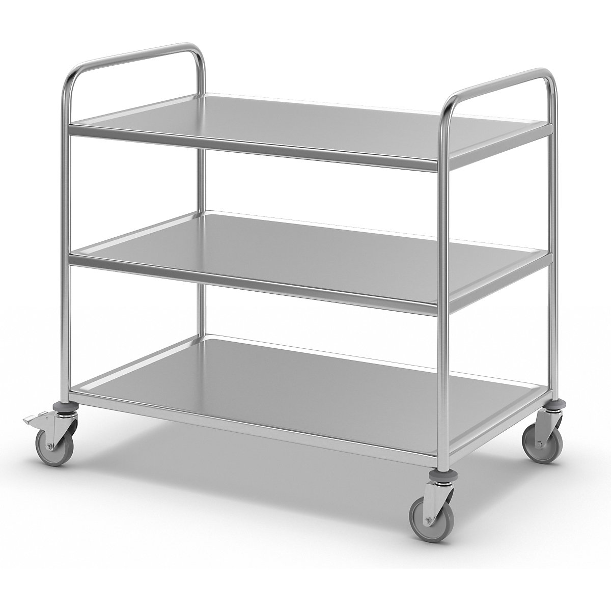 Carrello di servizio in acciaio inox (Foto prodotto 7)-6