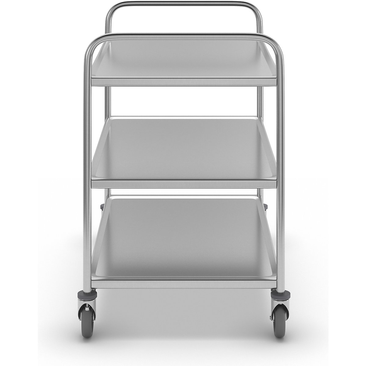 Carrello di servizio in acciaio inox (Foto prodotto 3)-2
