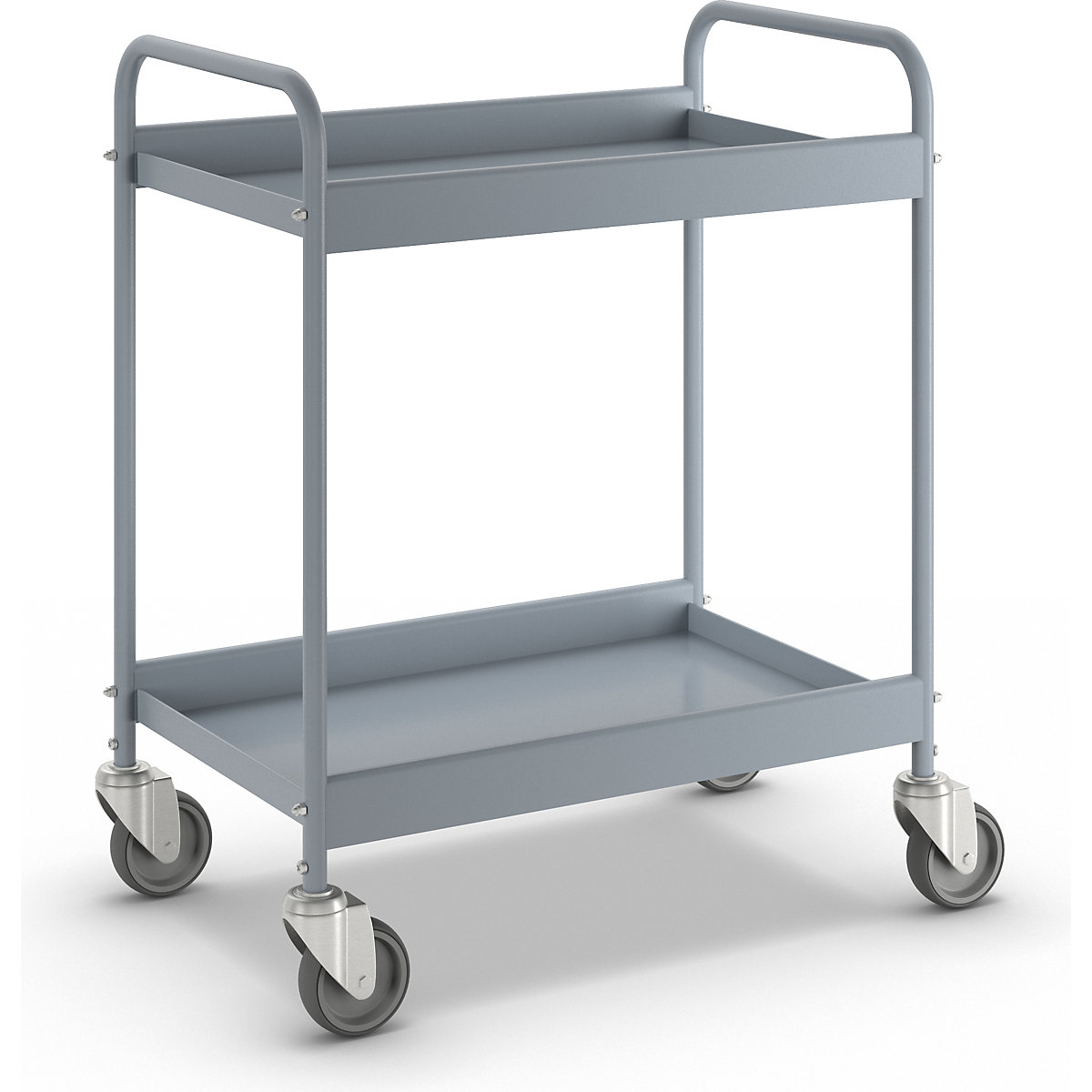 Carrello di servizio, tubo d'acciaio verniciato a polvere