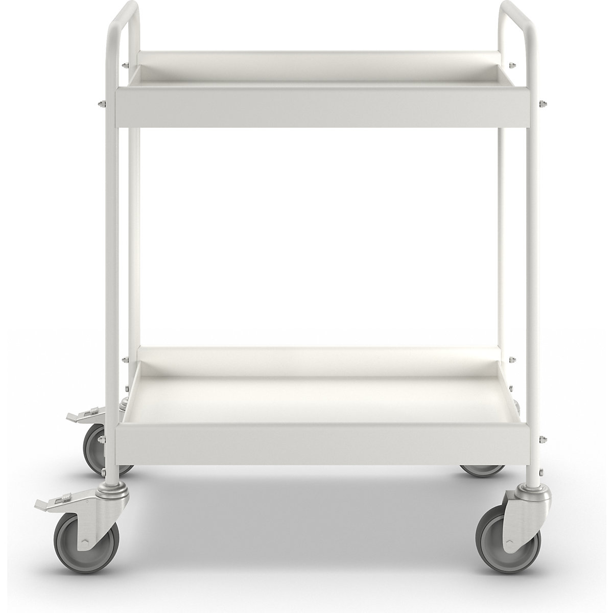 Carrello di servizio, tubo d'acciaio verniciato a polvere (Foto prodotto 4)-3